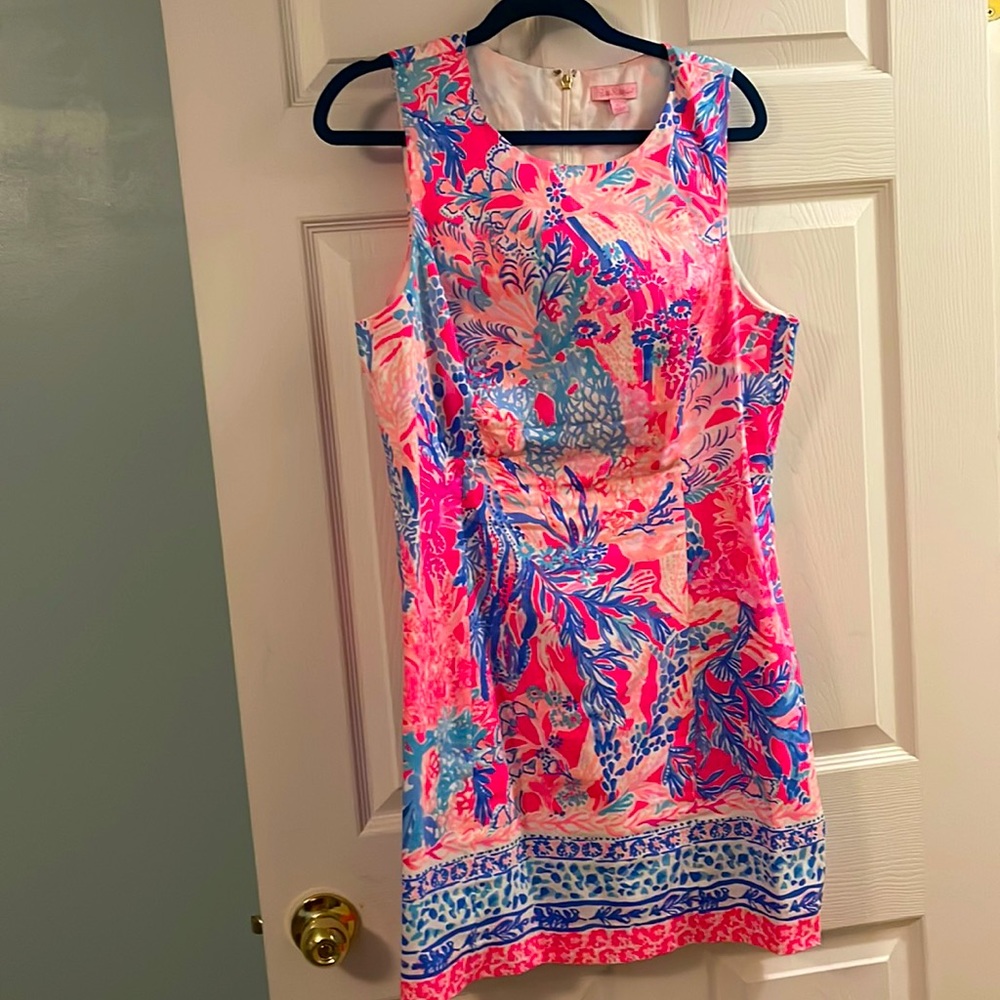 Lilly Pulitzer Sheath Dress- Size 12